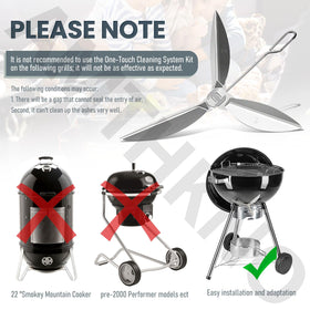 AMTHKNO compatibility note for Weber 22-inch kettle models with One-Touch.