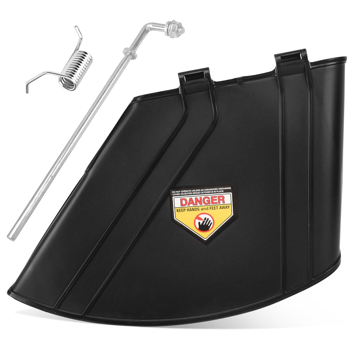 AMTHKNO deflector chute installs easily with included mounting hardware