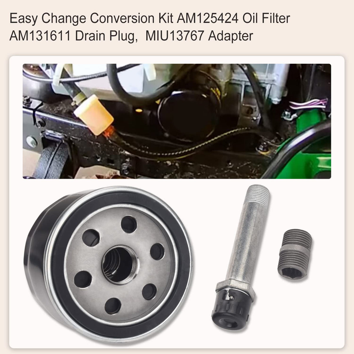 AMTHKNO durable components built for outdoor lawn care use