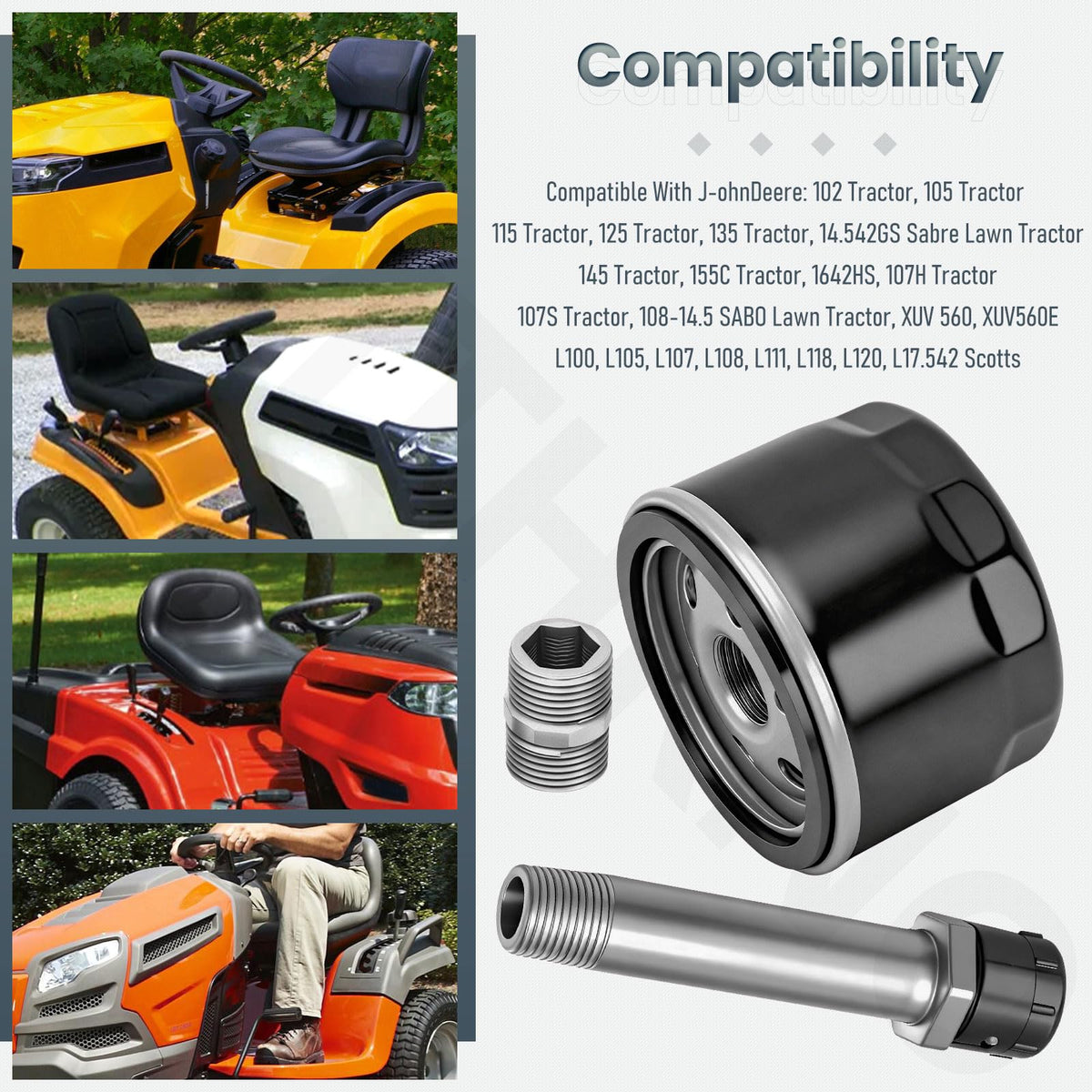 AMTHKNO easy change kit assembled for lawn care tasks