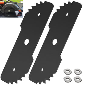 AMTHKNO edger blade 2-pack for durable lawn edging