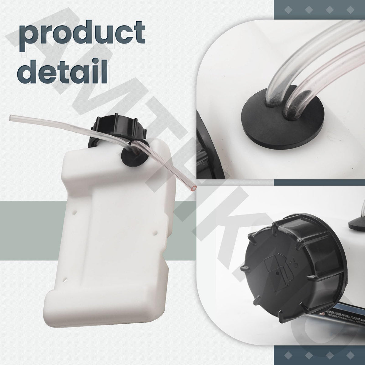 AMTHKNO fuel tank assembly Ry254BCVNM, all-in-one replacement kit for Ryobi trimmers.