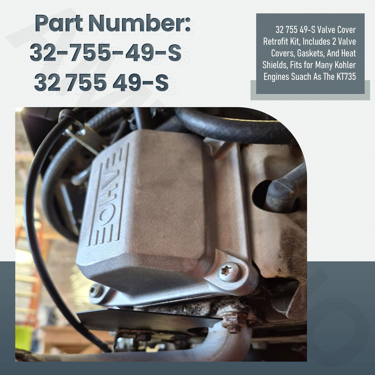 AMTHKNO gasket set ensures a reliable seal and reduced leaks