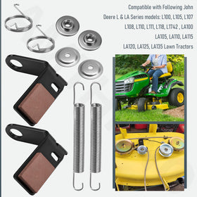 AMTHKNO full kit includes pads, retainers, springs, and bushings for replacement