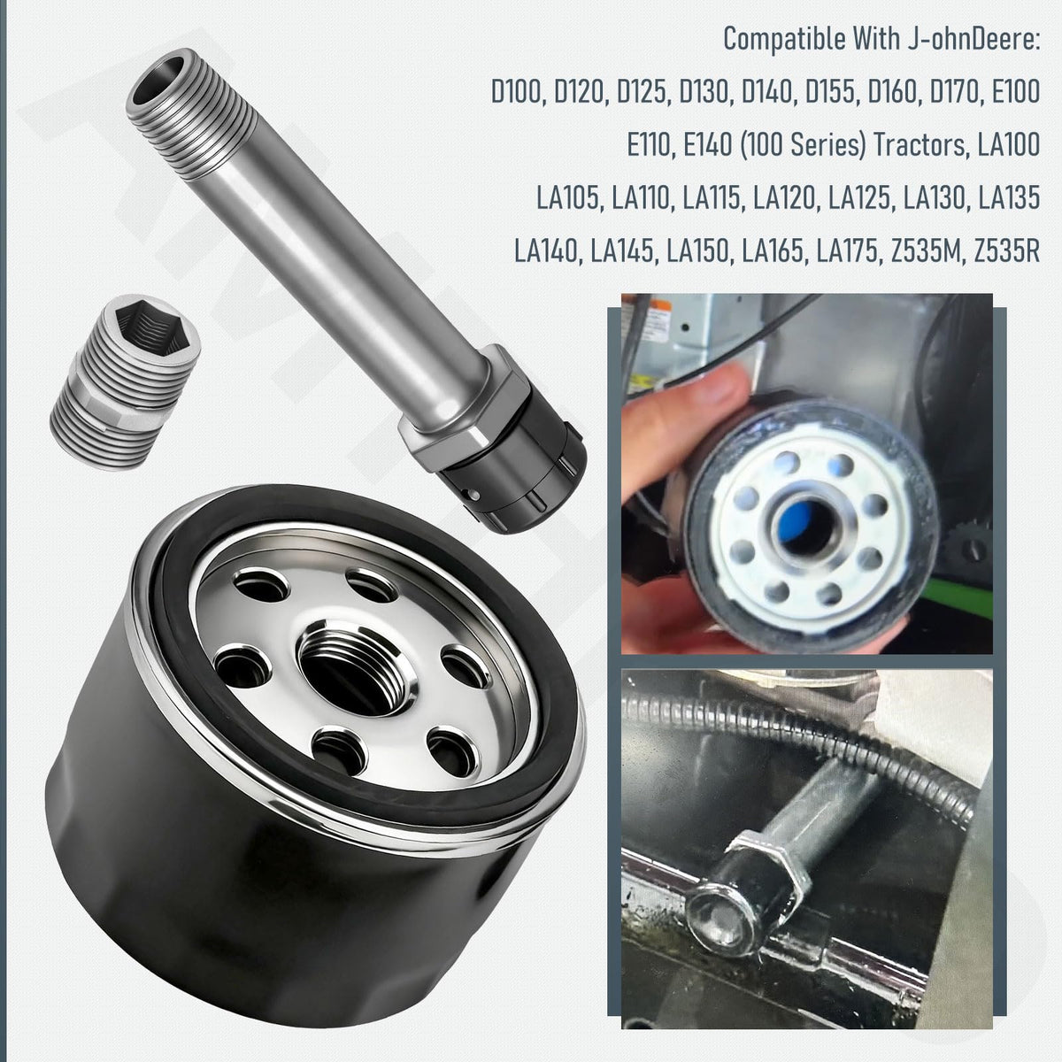 AMTHKNO MIU13767B adapter fitting simplifies installation