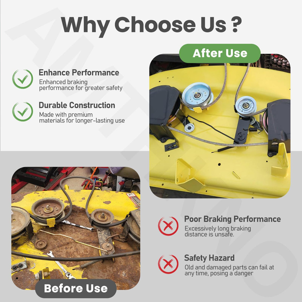 AMTHKNO retainer GX20515 ensures secure fit for easy installation