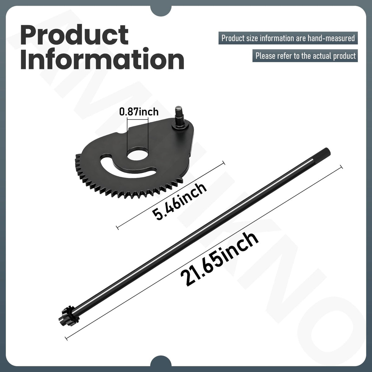 AMTHKNO sector gear 617-04094 compatible with multiple MTD and Craftsman models
