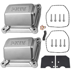 AMTHKNO valve cover retrofit kit with two covers for Kohler engines, improving maintenance access