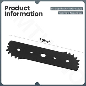 AMTHKNO WG895-compatible blades ready for precise edging