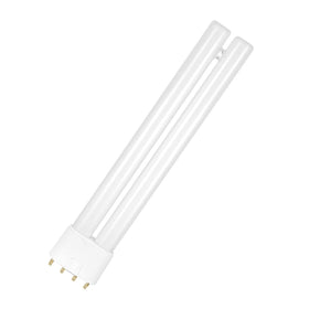 AMUFER 18W bug zapper bulb with H-shaped 4-pin base for reliable replacement.