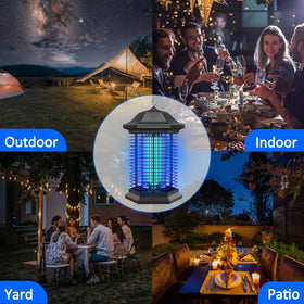 365nm UVA blue light from AMUFER attracts insects for outdoor and indoor use.