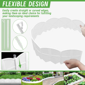 AMURS interlock system showcases seamless DIY edging for tidy garden shapes.