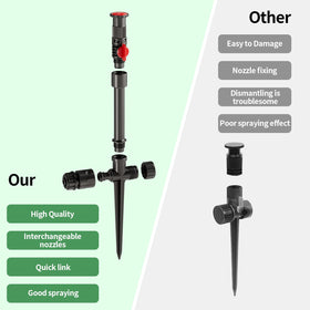 Amxixaun durable ABS plastic construction withstands tough outdoor use