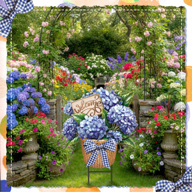 Amyhill spring outdoor decor placed along a lawn path for added flair