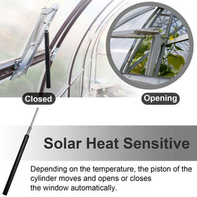 Amylove opens at 25°C and closes around 15–18°C for temperature control.