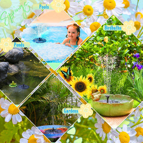AMZtime six-nozzle system offers varied spray patterns for different garden moods.