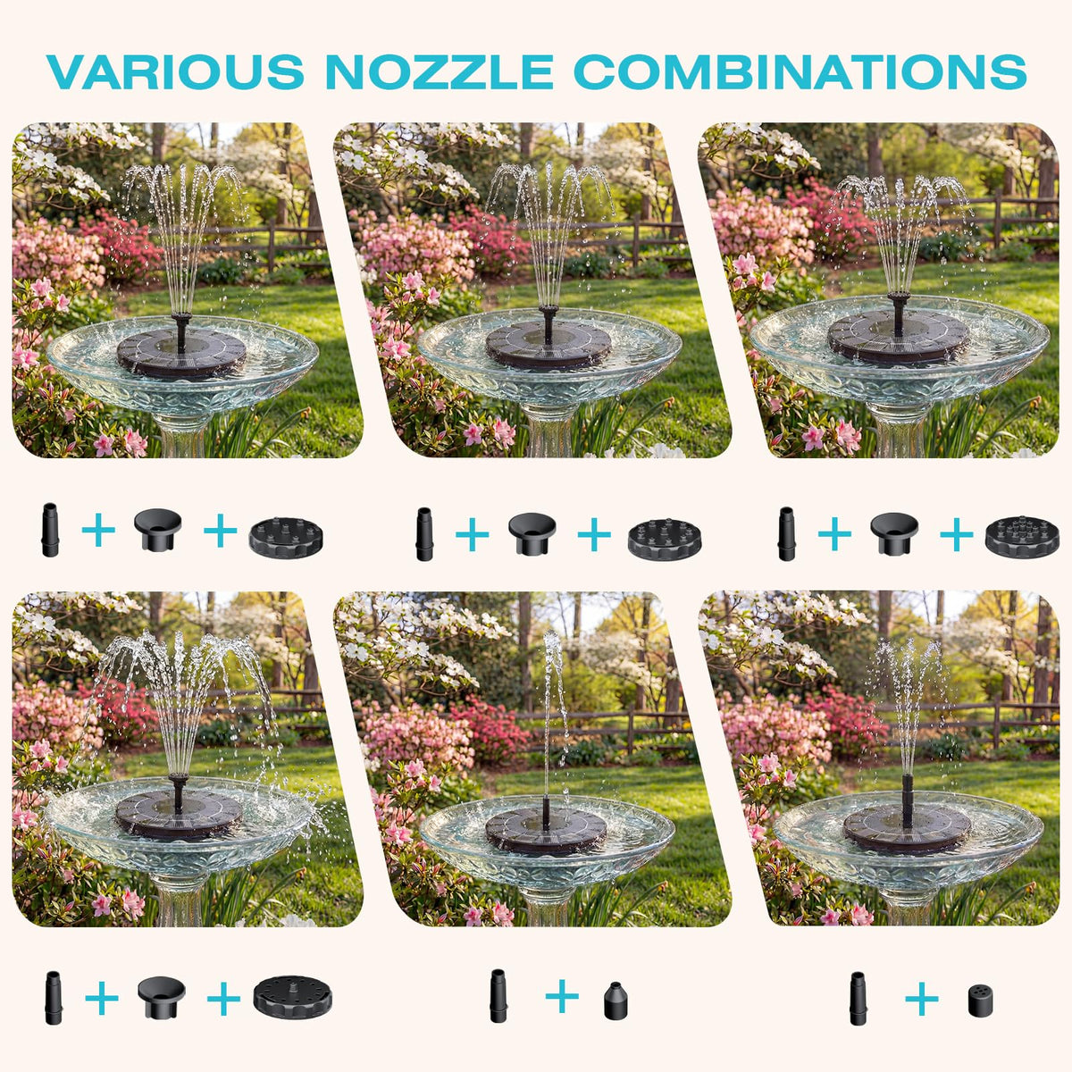 AMZtime eco-friendly fountain attracts hummingbirds and butterflies to the garden