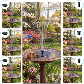 AMZtime stabilizing brackets keep the fountain centered and tidy