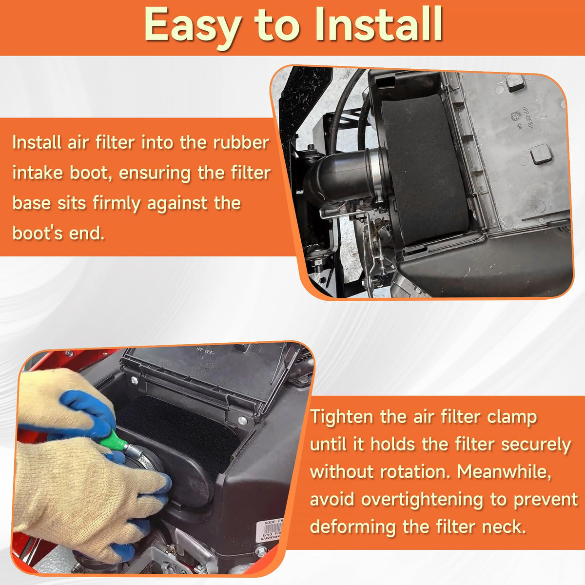ANAHAF 11013-0752 air filter features durable metal mesh for longevity