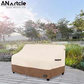 ANartcle Loveseat Cover elastic hem cord ensures snug fit