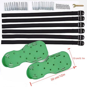 Anazous aerator shoes feature thermally treated nails for stronger penetration.