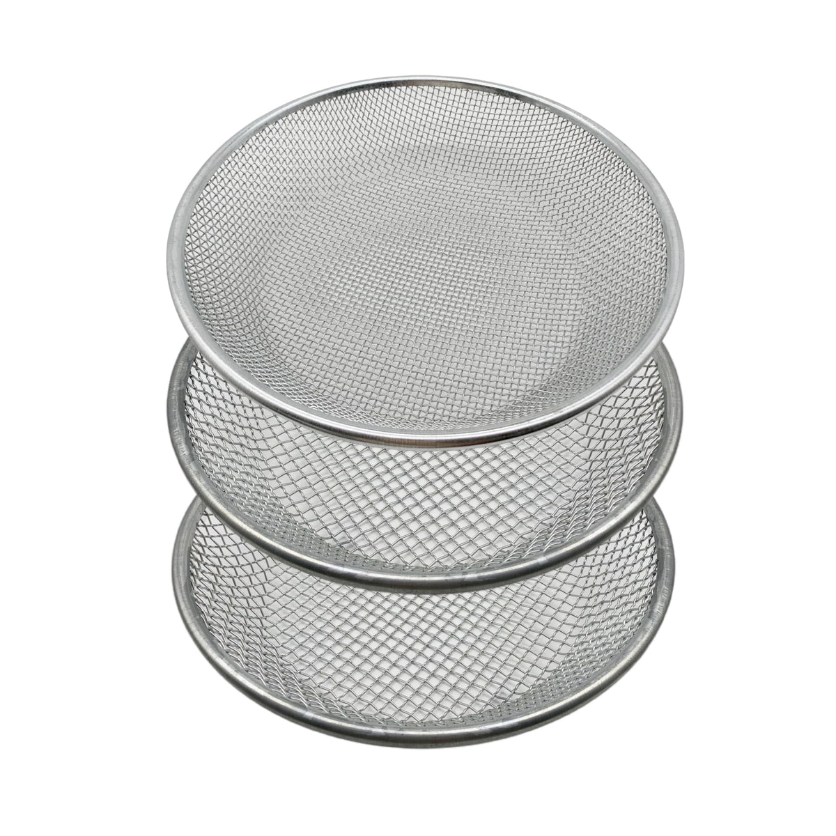 Anbadum 12-inch sieve frame for durable garden sifting.