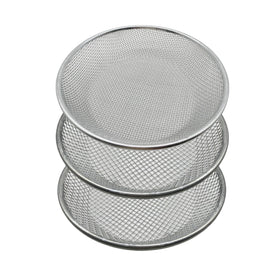Anbadum 12-inch sieve frame for durable garden sifting.