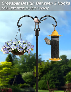 AnBaiMei five-prong base increases ground stability in windy conditions