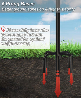 AnBaiMei 92inch tall stand fits large outdoor spaces and gardens.