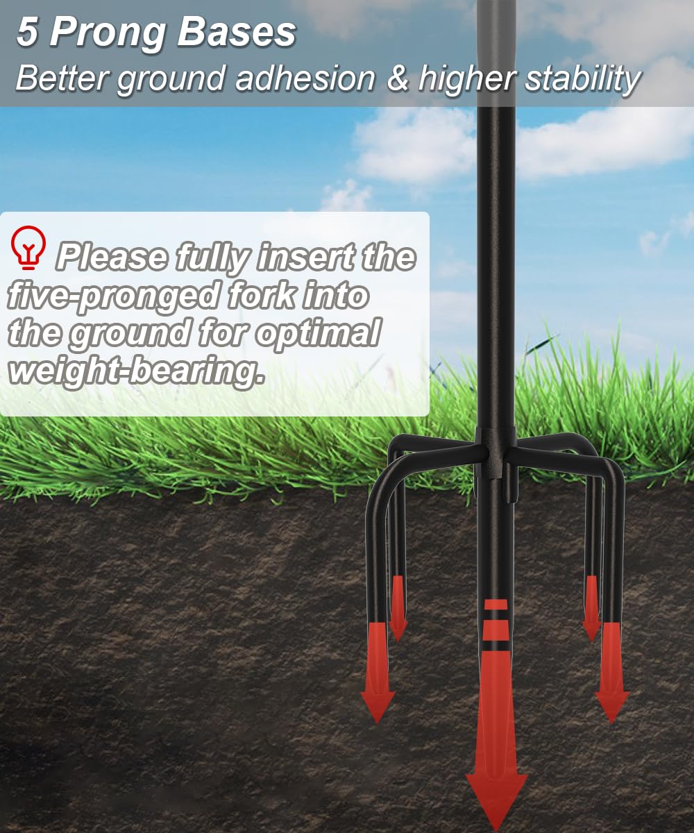 AnBaiMei plant baskets and hanging decor on the double hook