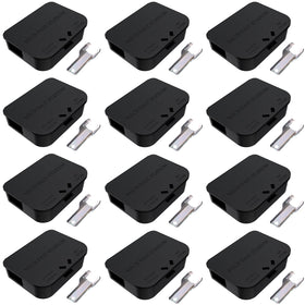 Anblak mouse station 12-pack front view, compact for indoor-outdoor placement.
