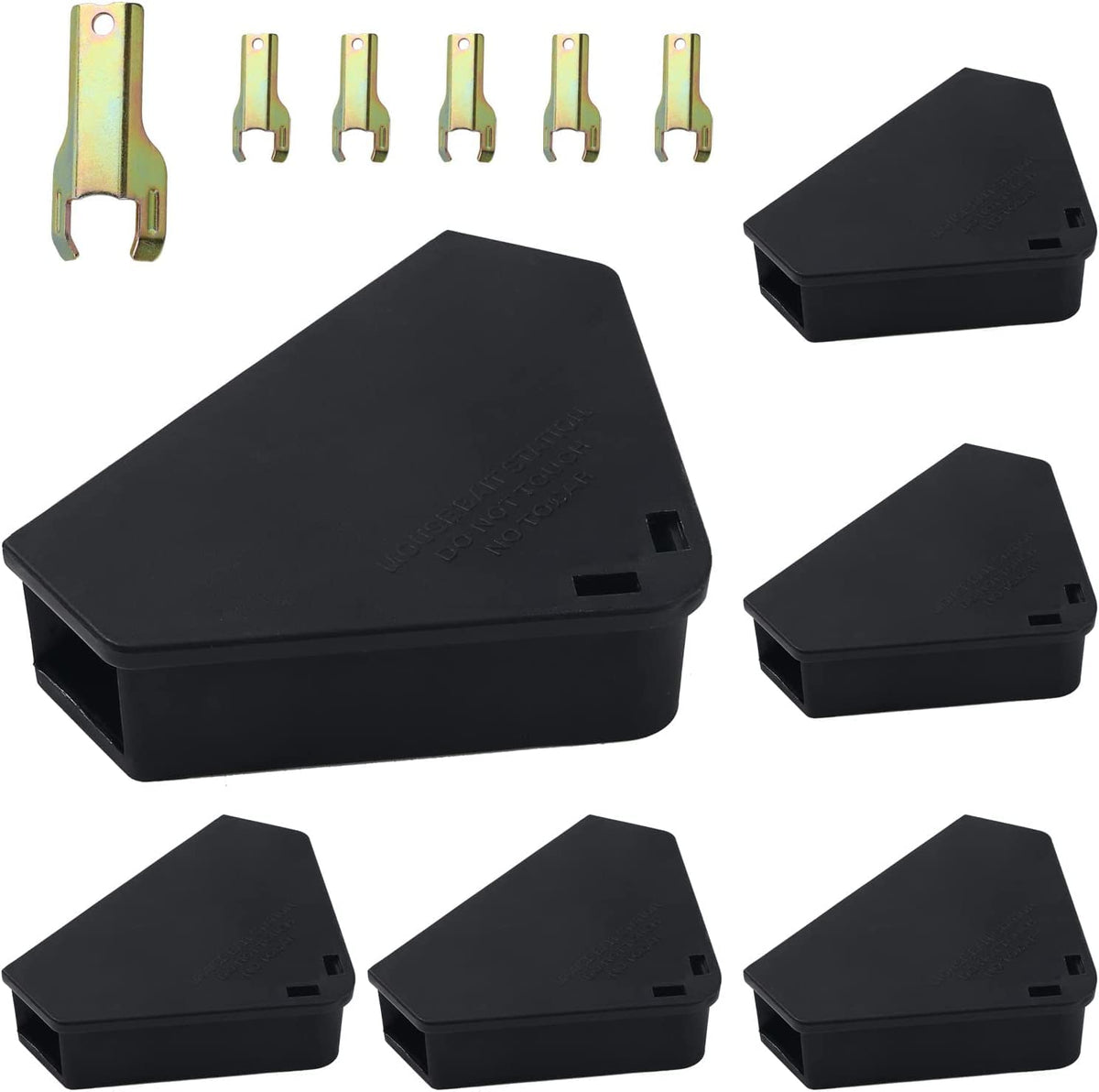 Anblak mouse-station 6pack set for versatile placement and property protection.