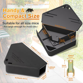 Anblak Mouse Station key-set with 24 keys ensures easy inspection and refill.