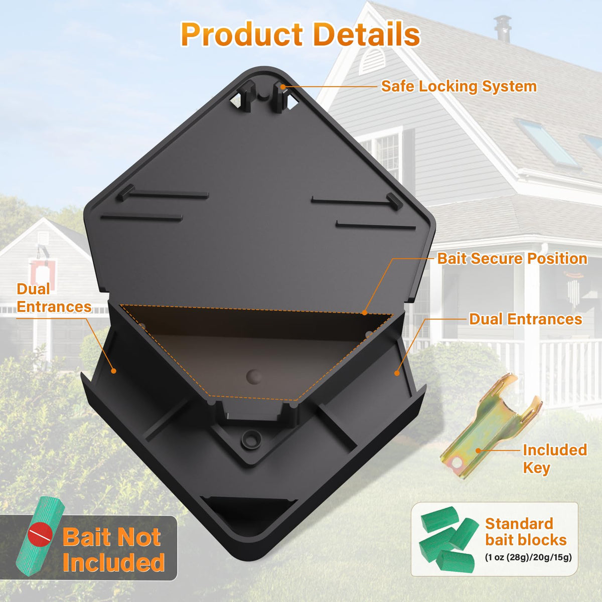Anblak weatherproof box suitable for indoor and outdoor placement