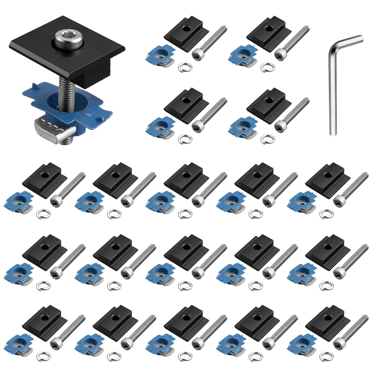 Anbte RV and marine mount keeps panels steady on journeys