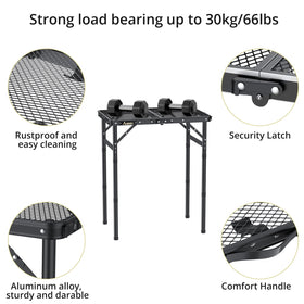 Anbte stable U-shaped frame keeps the surface level