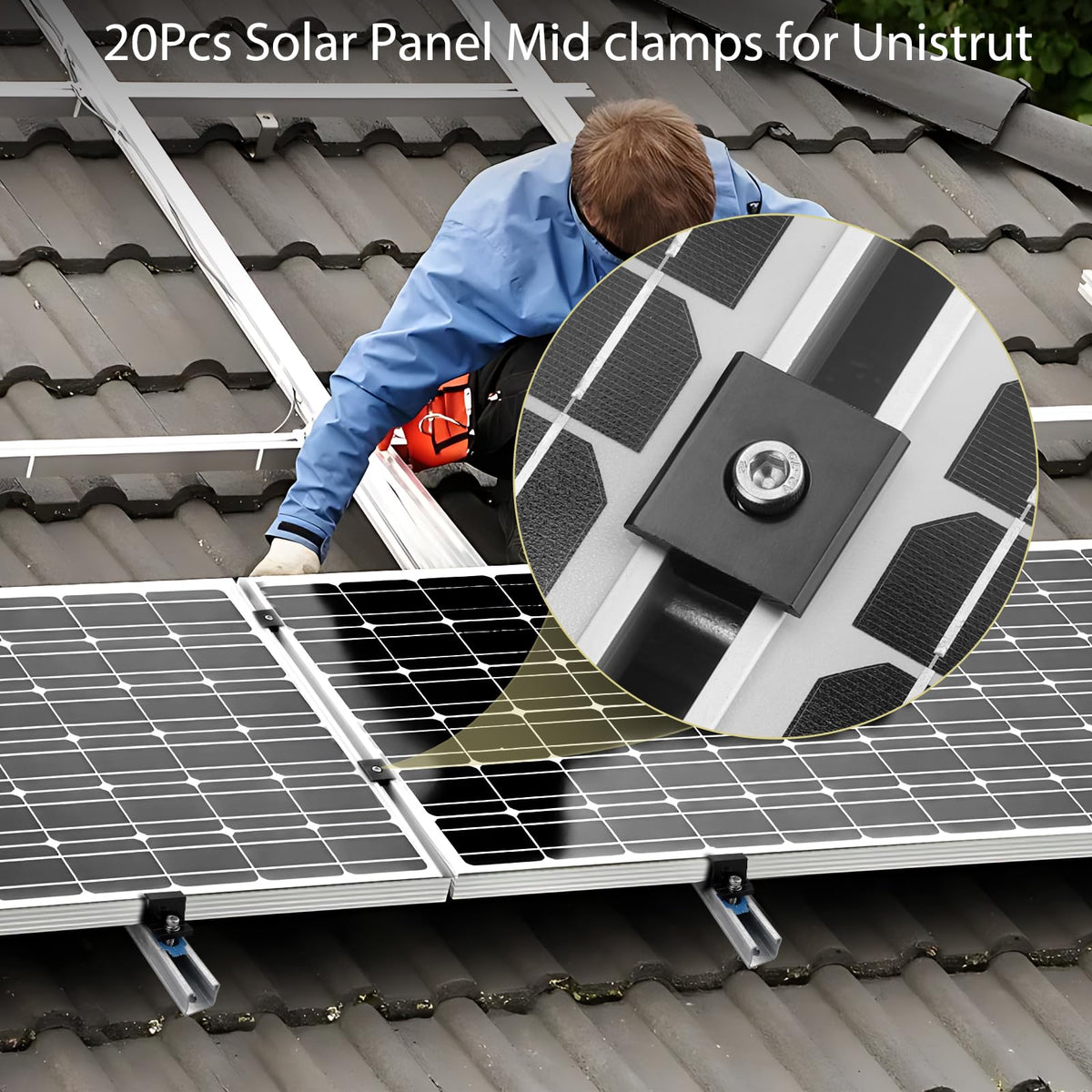 Anbte Unistrut mount system simplifies rooftop solar installations