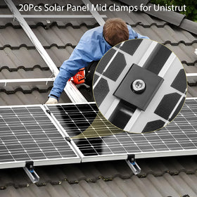 Anbte Unistrut mount system simplifies rooftop solar installations