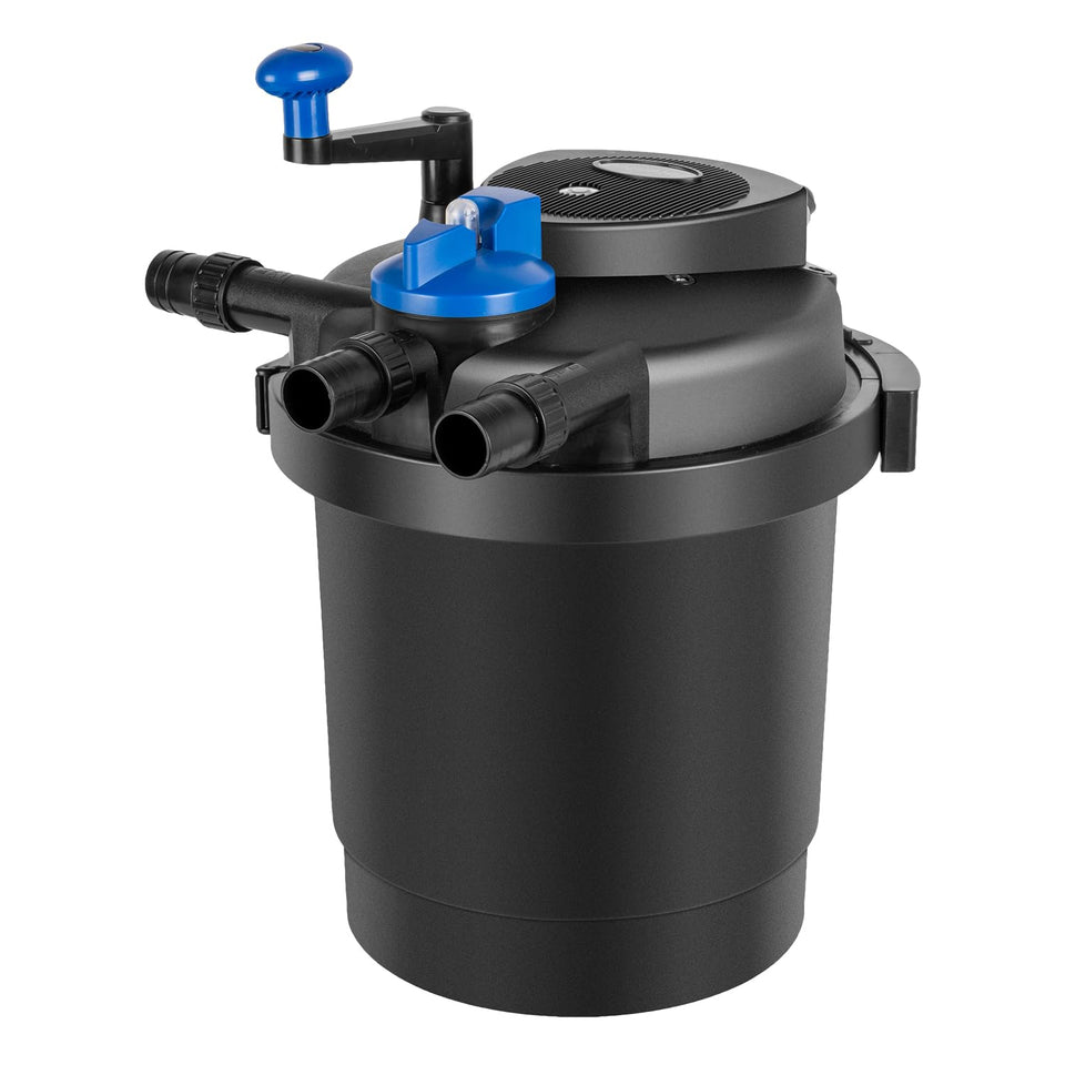 Anbull bio pressure pond filter with 1580GPH flow for clear water