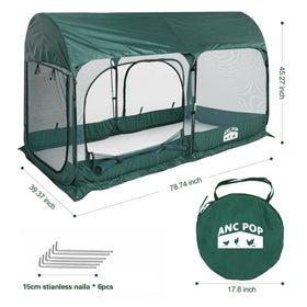 ANC POP pop-up design enables quick setup and easy storage.