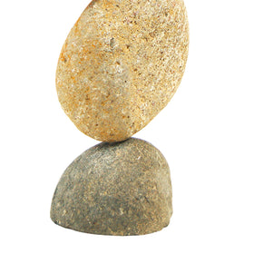 Ancient Graffiti eight-stone cairn gray-pink-tan tones blend with settings