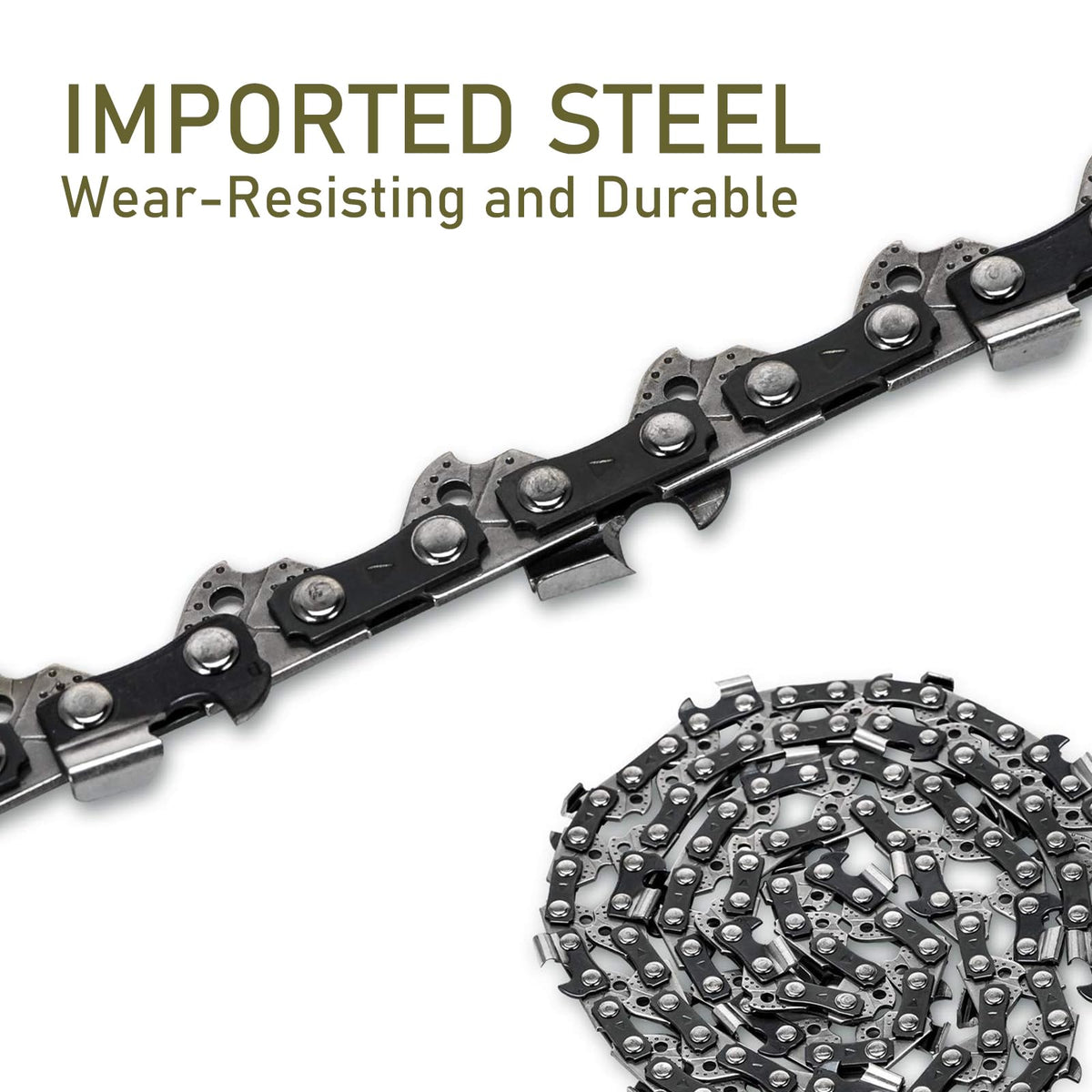 ANCKNE chain compatibility with Stihl MS series for handheld saws.