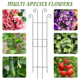 ANCOUUIN 4-pack trellises maximize balcony space for vertical gardening