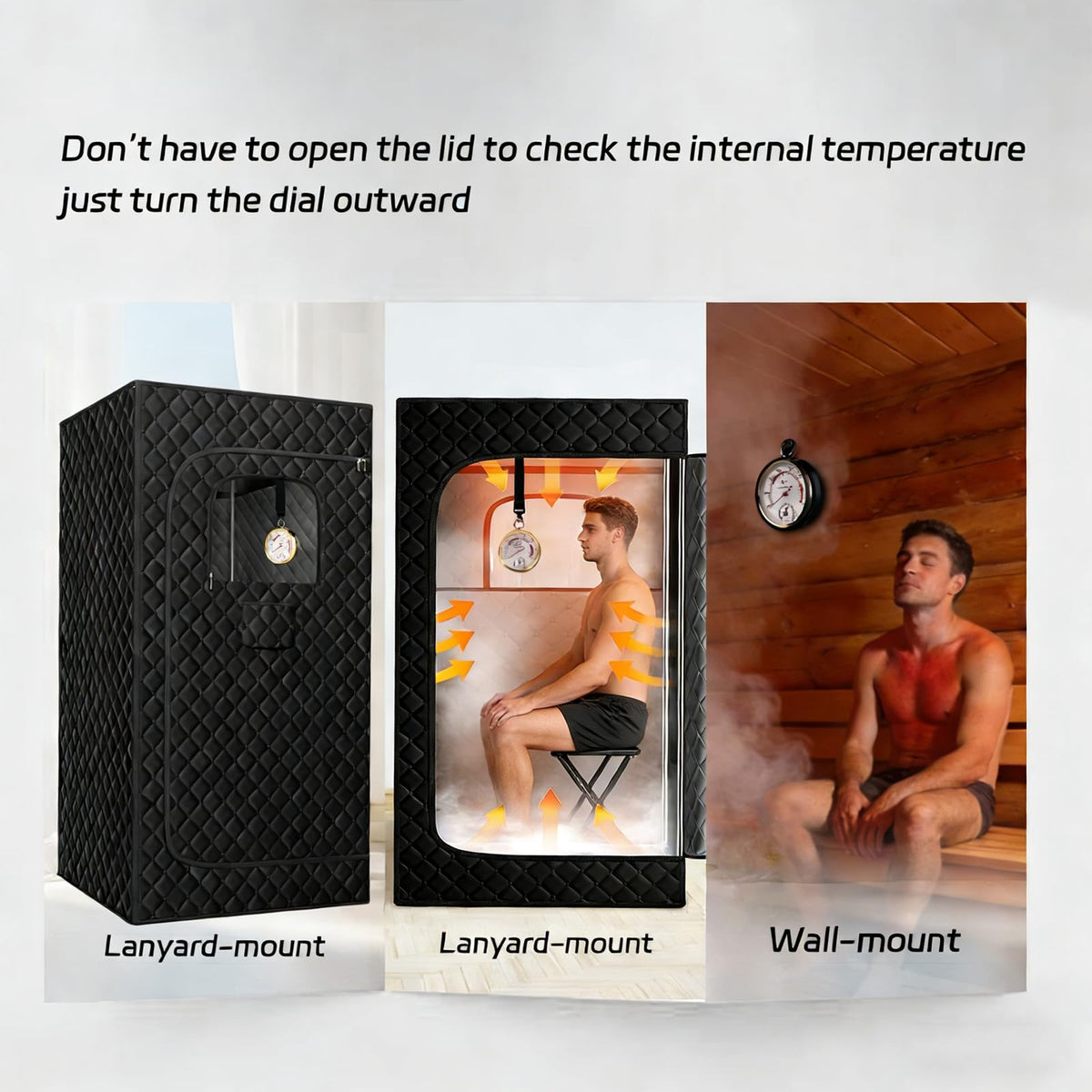 Andelov dual-dial hygrometer and thermometer close-up highlights precise temperature and humidity readings.
