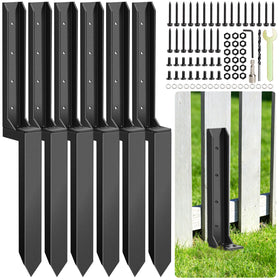 ANDENLEY fence-post repair stakes kit assembly enhances quick stability on windy days