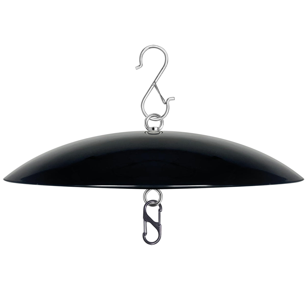 Andergi 13-inch dome cover shields hummingbird feeders from rain and debris.