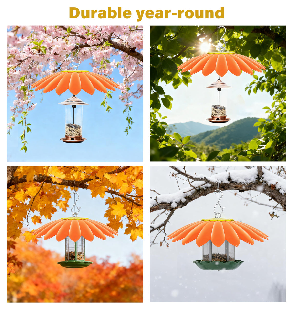 andergi durable PP plastic guard withstands weather sun and curious critters