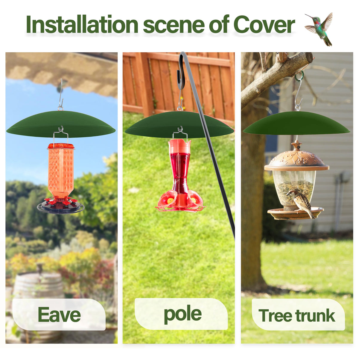 andergi easy hanging installation on a feeder