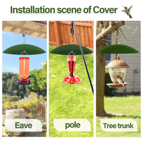 andergi easy hanging installation on a feeder