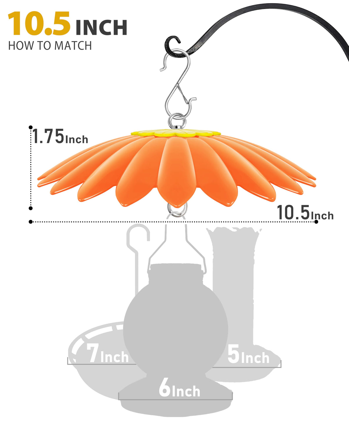 andergi squirrel baffle reduces seed theft while preserving easy feeding